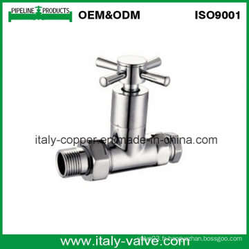 OEM &amp; ODM Quality Polishing Chromed Brass Radiator Valve (AV3091)